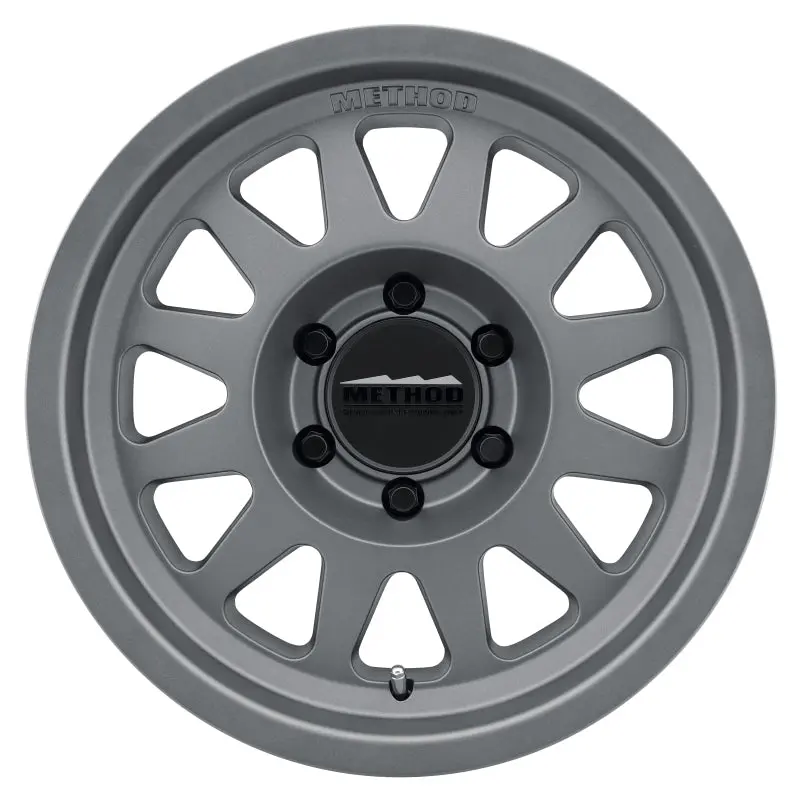 Method Mr704 17X8.5 0Mm Offset 6X135 87Mm Cb Matte Titanium Wheel 1
