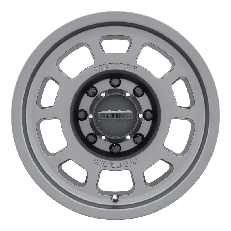 Method Mr705 17X8.5 0Mm Offset 8X170 130.81Mm Cb Titanium Wheel 2