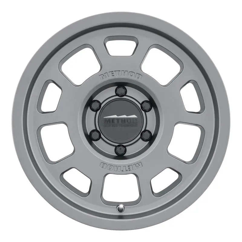Method Mr705 17X8.5 +35Mm Offset 6X5.5 106.25Mm Cb Titanium Wheel 2