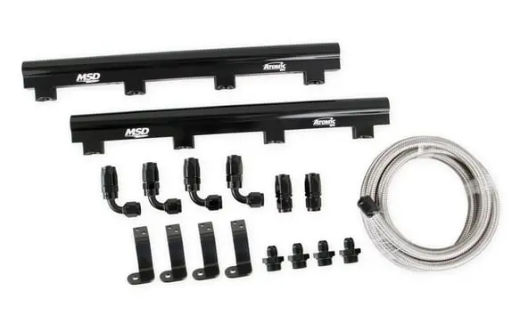 Msd- 2723 Fuel Rail Kit For Ls7 Airforce Manifold 1
