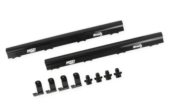 Msd- 2724 Billet Fuel Rails For Lt1 Airforce Manifold 1