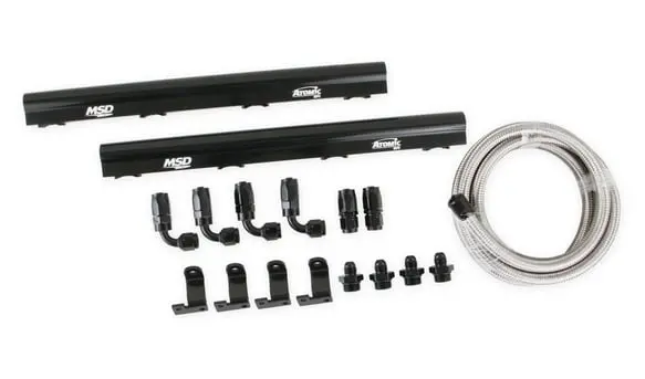 Msd- 2725 Billet Fuel Rail Kit For Lt1 Airforce Manifold 1