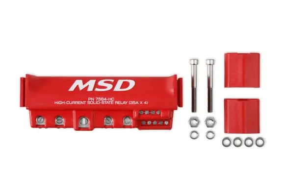 Msd 7564-Hc Stand Alone Solid State Relay 35Ax4 Red 1