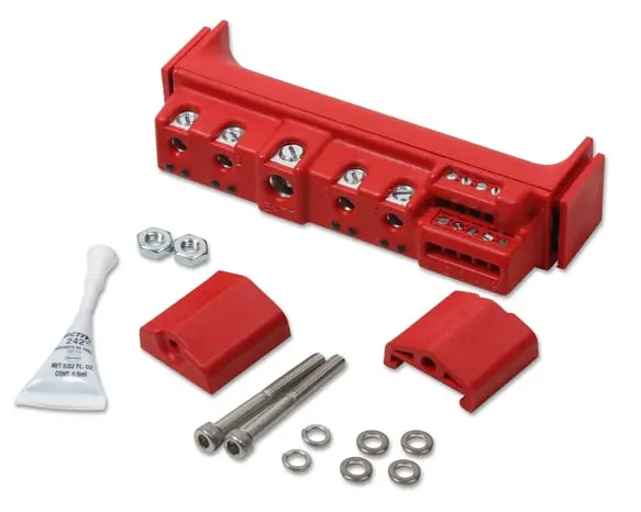 Msd- 7564 Stand Alone Solid State Relay Kit-4 Red 1