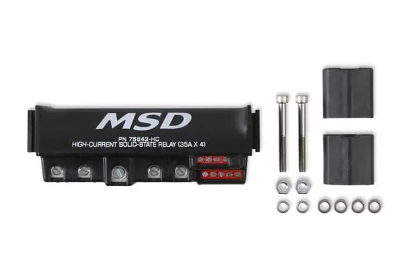 Msd 75643-Hc Stand Alone Solid State Relay 35Ax4 Black 1
