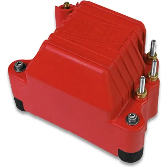 Msd- 8142 Msd Ignition Coil Pro Mag 44 Amp Red 1