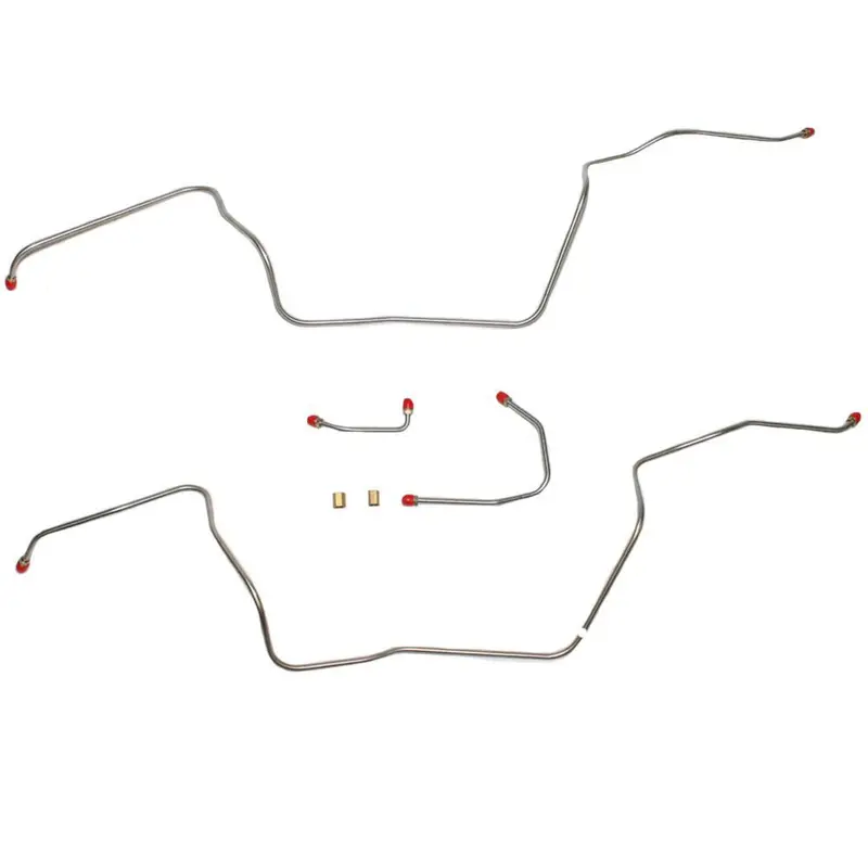 Mtc8201om- 82-88' Chevy Monte Carlo, El Camino; 200R4 Transmission Cooler Line Set; Steel 1