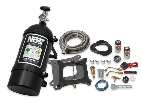 Nos- 05101Bnos Nos Super Powershot Wet Nitrous System For 4150 4-Barrel Black 1