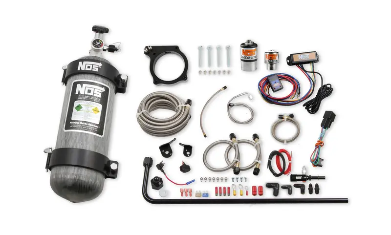 Nos-05212Nos 15-19 Challenger Hellcat, Charger Hellcat, Trackhawk Wet Nitrous Kit, 12.6Lb Carbon Bottle 1