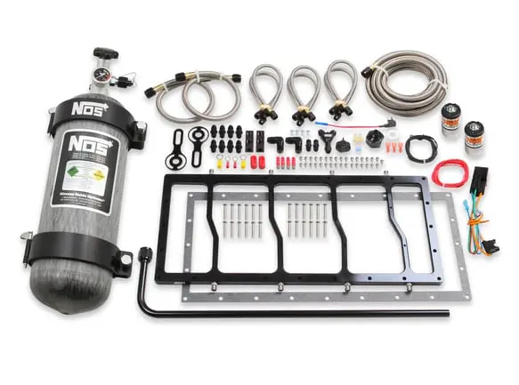 Nos- 05505Nos Dry Nitrous Plate System For Sniper Efi Race Series Intake Black 1