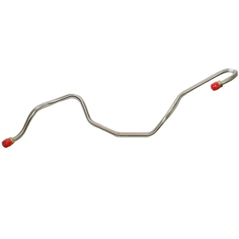 Ppc6903ss- 69-70 Pontiac Firebird, Lemans, Trans Am, Gto;  V8 4Bbl, W/ Bottom Outlet Fuel Pump, Routes Passengers' Side Of Thermostat, Pump To Carb Fuel Line; Stainless 1