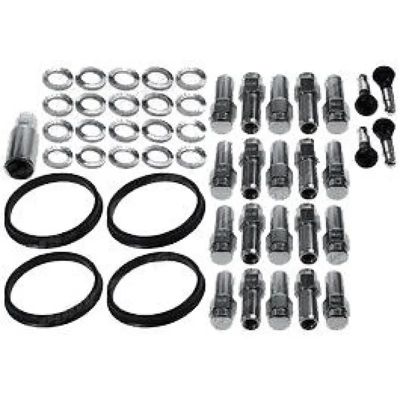 Race Star 14Mmx1.50 Cts-V Open End Deluxe Lug Kit - 20 Pk 1