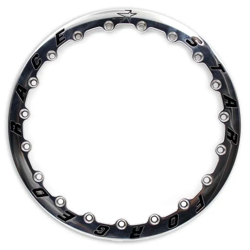 Race Star 15In. Forged Pro Bead-Loc Ring 19-Hole (Single) - Polished 1