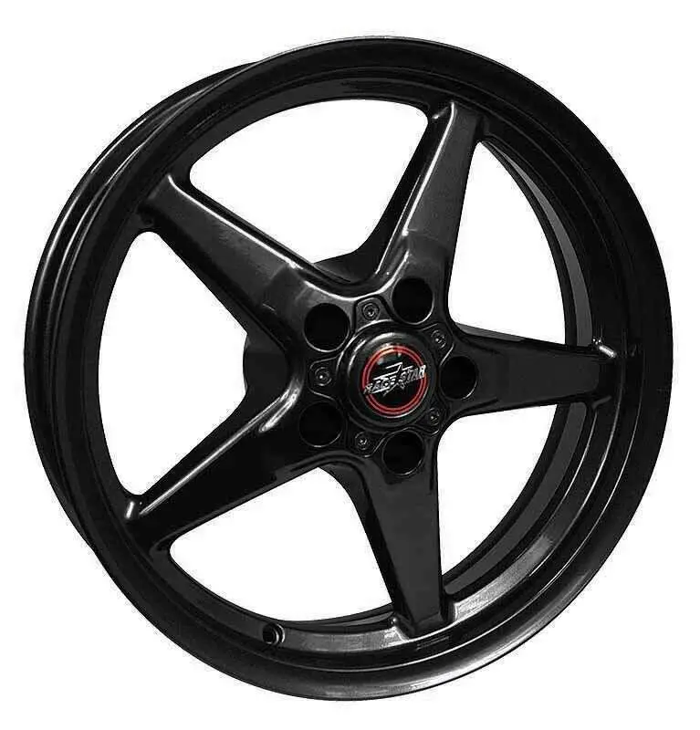 Race Star 92 Drag Star Bracket Racer 15X7 5X4.75Bc 3.50Bs Gloss Black Wheel 1