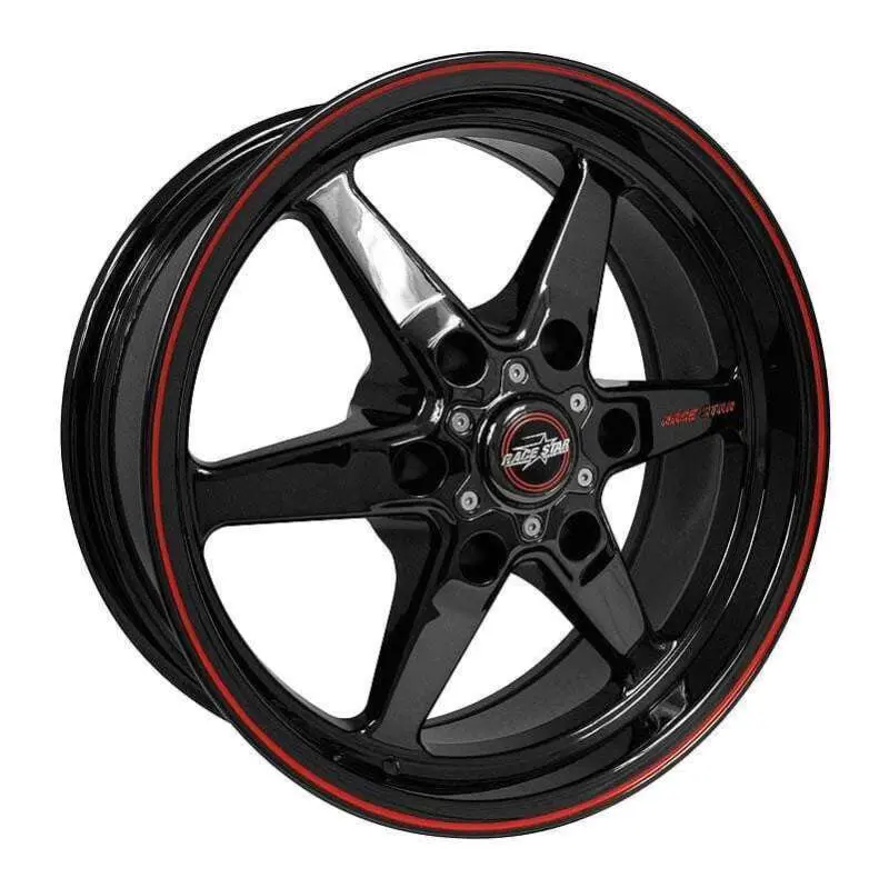 Race Star 93 Truck Star 17X9.5 6X5.00Bc 6.625Bs Gloss Black Wheel 1