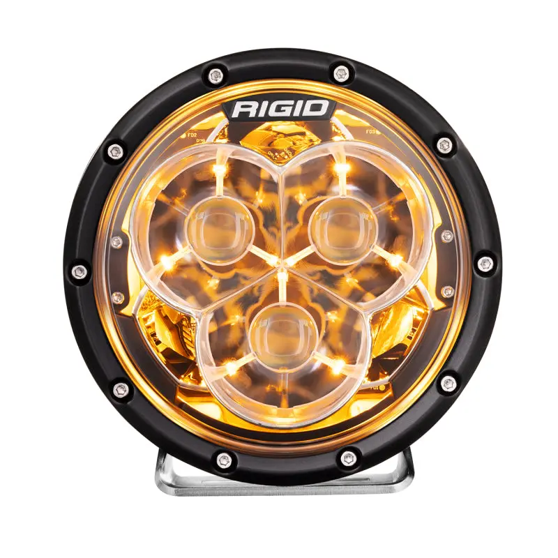 Rigid Industries 360-Series Laser 6In Amber Backlight 2