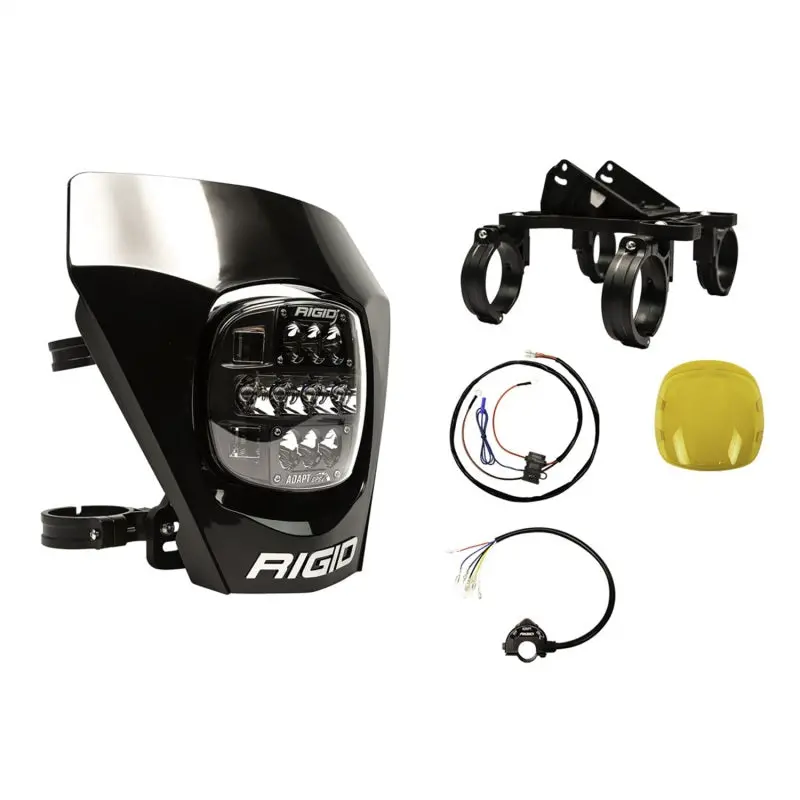 Rigid Industries Adapt Xe Led Moto Kit - Black 1