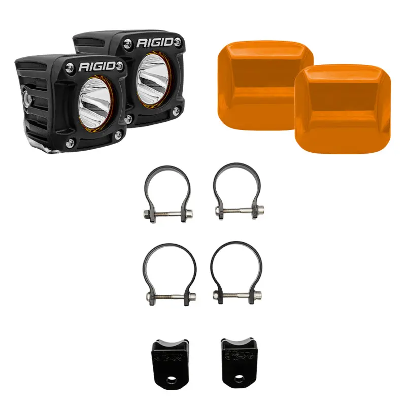 Rigid Industries Side-By-Side Revolve A-Pillar Light Kit 1