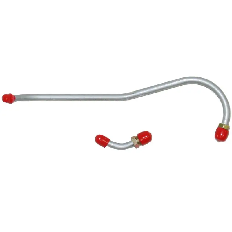 Rpc6802ss- 69-71 Mopar B-Body, 340/6 Pack, Fuel Line, Lower Set, 2 Lines; Stainless 1
