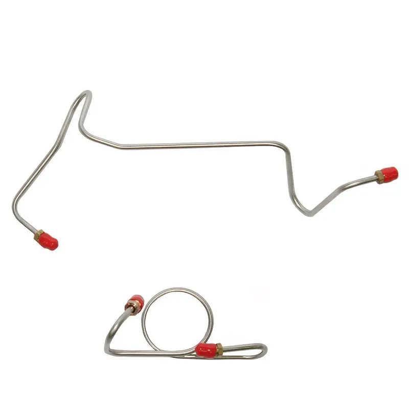 Sdv5601ss- 56' Ford Thunderbird, Distributor Vacuum Advance Line, 2Pc Set; Stainless 1
