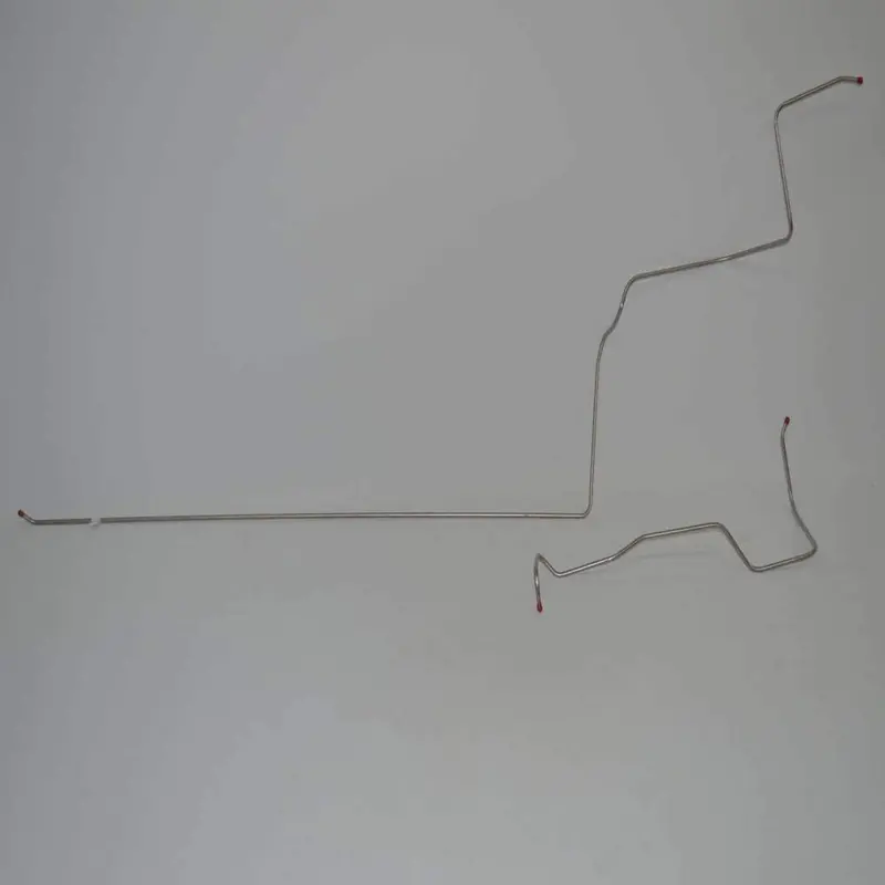 Sgl6401ss- 64' Ford Thunderbird; 2Pc 3/8'' Tank To Pump Fuel Line Set; Stainless 1