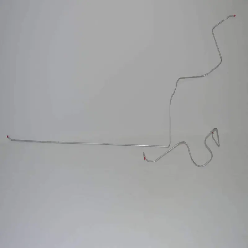 Sgl6601ss- 66' Ford Thunderbird; 2Pc 3/8'' Tank To Pump Fuel Line Set; Stainless 1