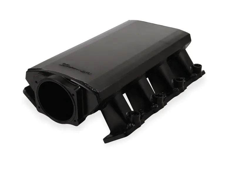 Sniper- 820112-1 102Mm Low Profile Fabricated Intake Manifold For Gm Ls1/2/6 Black 1
