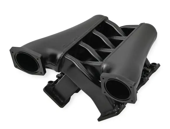Sniper- 820202 Fabricated Intake Manifold Dual Plenum 92Mm For Gm Ls1/2/6 W/Fuel Rails 1
