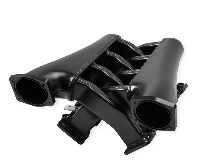 Sniper- 820242 Fabricated 102Mm Dual Plenum Intake Manifold For Gm Ls1/2/6 W/Fuel Rails Black 1