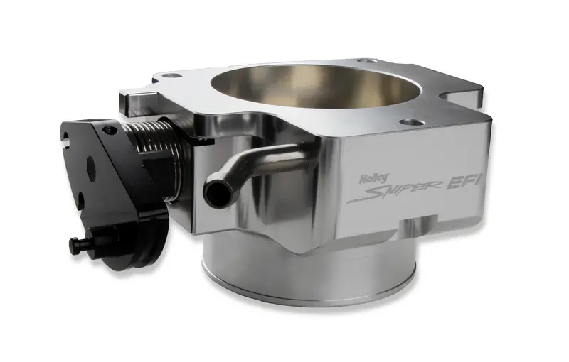 Sniper- 860023 Sniper Efi 85Mm 3-Bolt Throttle Body And Adapter Silver 2