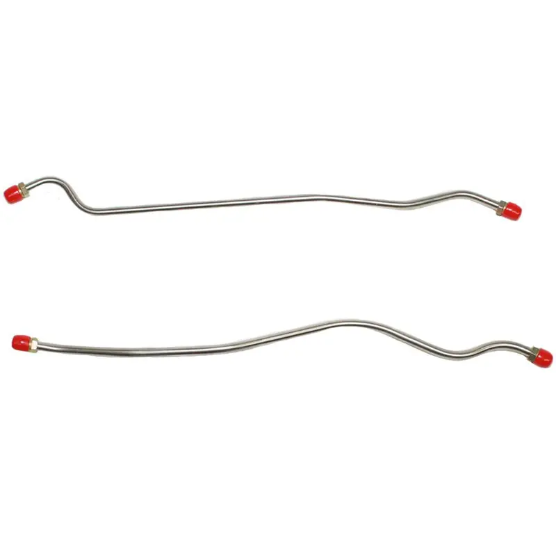 Sps6001ss- 60' Ford Thunderbird; Power Steering Cylinder To Valve Lines, 2Pcs; Stainless 1