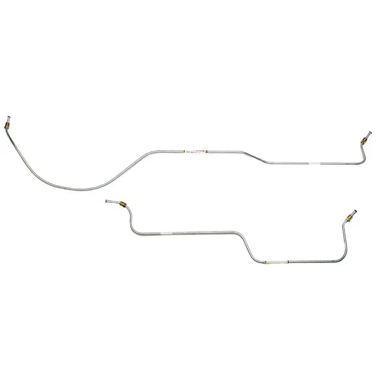 Sra6401ss- 64-66' Ford Thunderbird; 2Pc Rear Axle Brake Line Set; Stainless 1