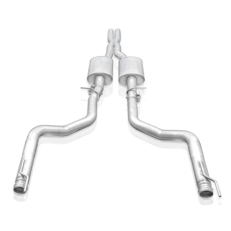 Stainless Works 15-19 Dodge Challenger 6.2L/6.4L Hemi 3In Legend Catback X-Pipe (Use Factory Tips) 1