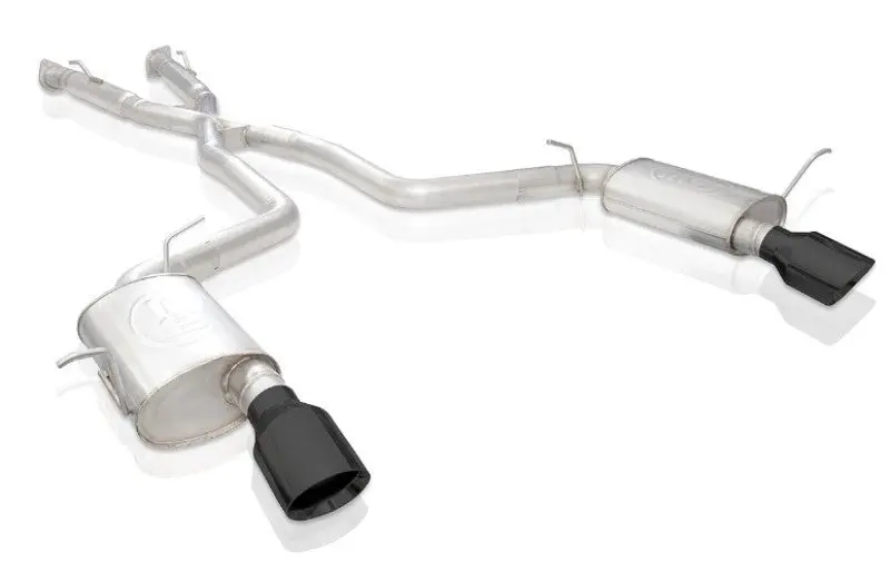 Stainless Works 18-19 Dodge Durango 6.4L Legend Catback Exhaust W/ Black Tips 1