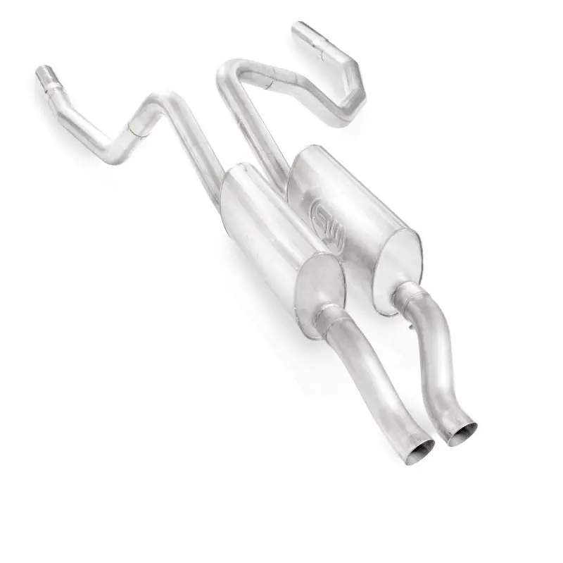 Stainless Works 2009-16 Dodge Ram 5.7L Truck Exhaust 3In X-Pipe Chambered Mufflers Under Bumper Exit 1