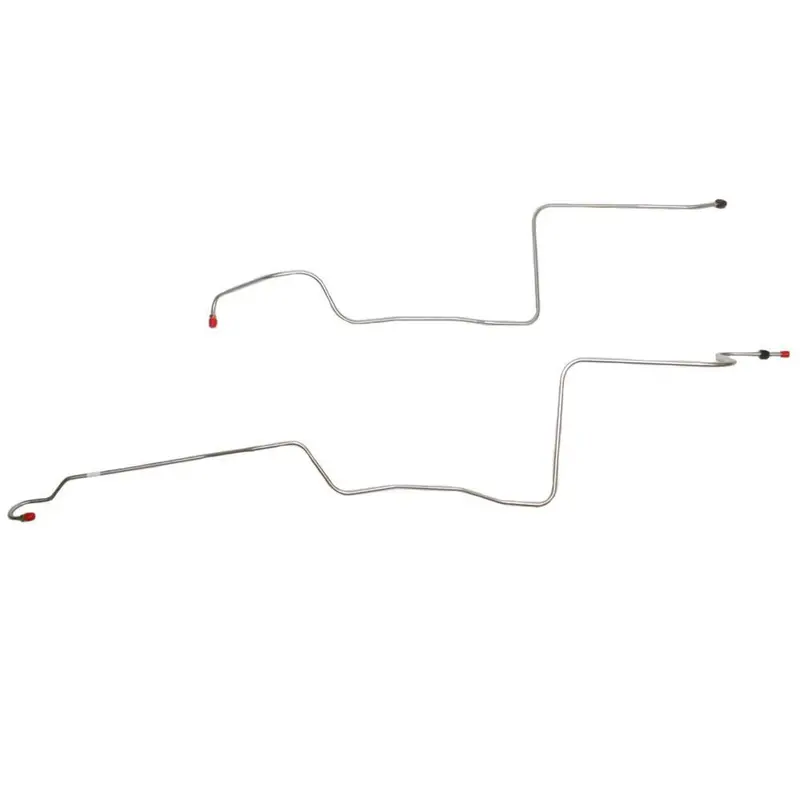 Stc5602ss- 56-57' Ford Thunderbird; 2Pc Transmission Cooler Line Set, W/ Expansion Loop; Stainless 1