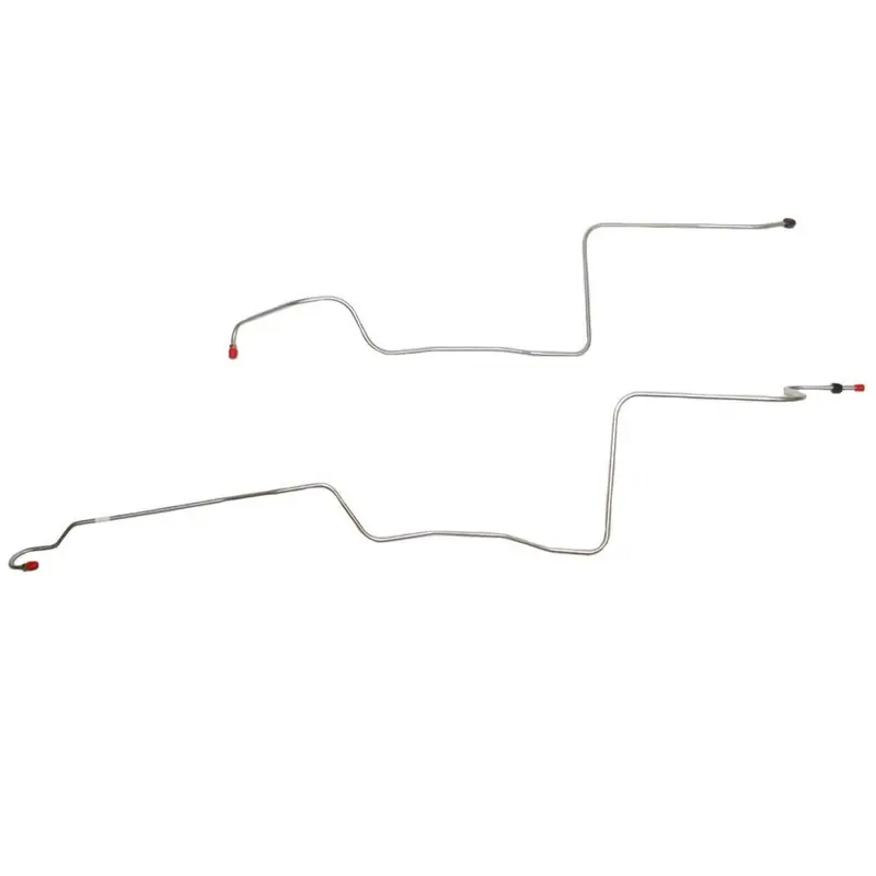Stc6101om- 61' Ford Thunderbird W/ Mx Transmission, 2Pc Transmission Cooler Line Set; Steel 1
