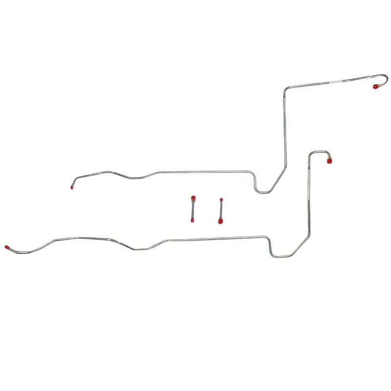 Stc6201ss- 62' Ford Thunderbird W/ Mx Transmission, 4Pc Transmission Cooler Line Set; Stainless 1