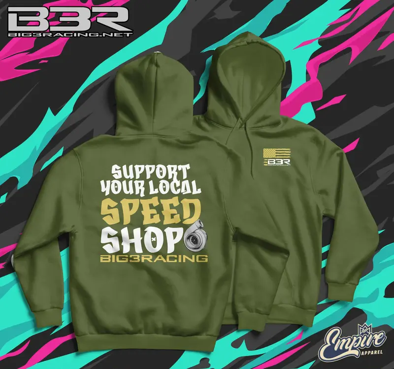 Support Your Local Speed Shop Hoodie (6 Colors) 2