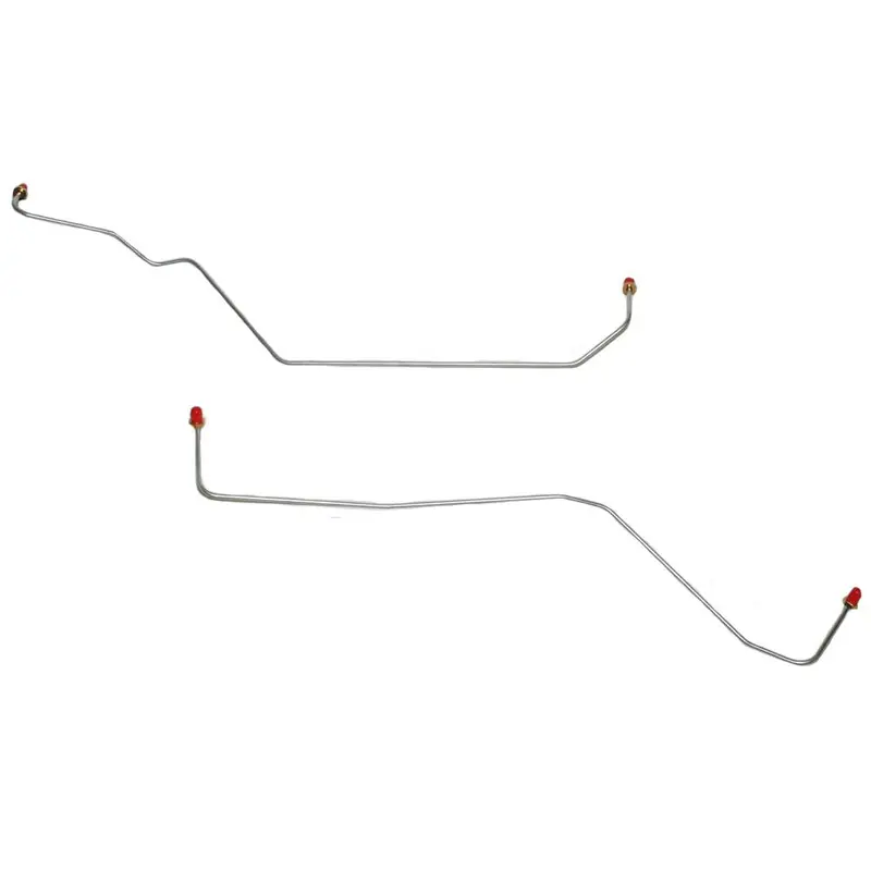 Tra0201ss- 02-09 Hummer H2 Rear Brake Line; Stainless 1