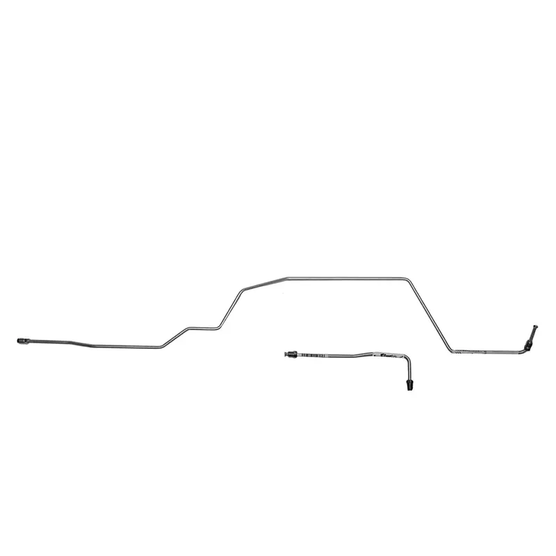 Tra1301ss- 12-13 Ford F-150 Rear Axle Brake Line Set; Stainless 1