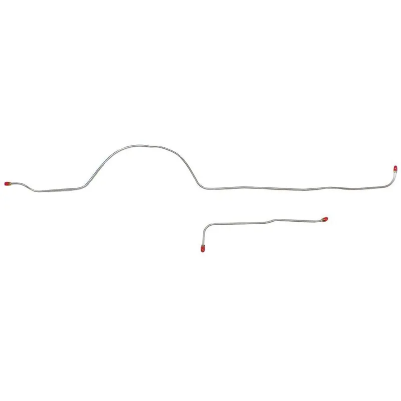 Tra5101ss- 51-55' Chevy/Gmc Series I, 1/2 Ton Truck Rear Axle Brake Lines; Stainless 1