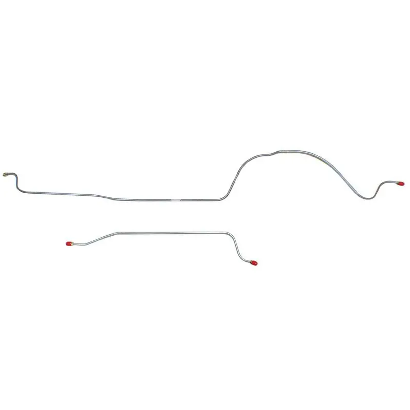 Tra5501ss- 55-57' Chevy/Gmc Series Ii, 1/2 Ton Truck, Standard Brakes; Rear Axle Lines; Stainless 1