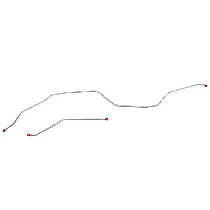 Tra7341ss- 73-79' Ford F-100; 2Pc Rear Axle Brake Lines; Stainless 1