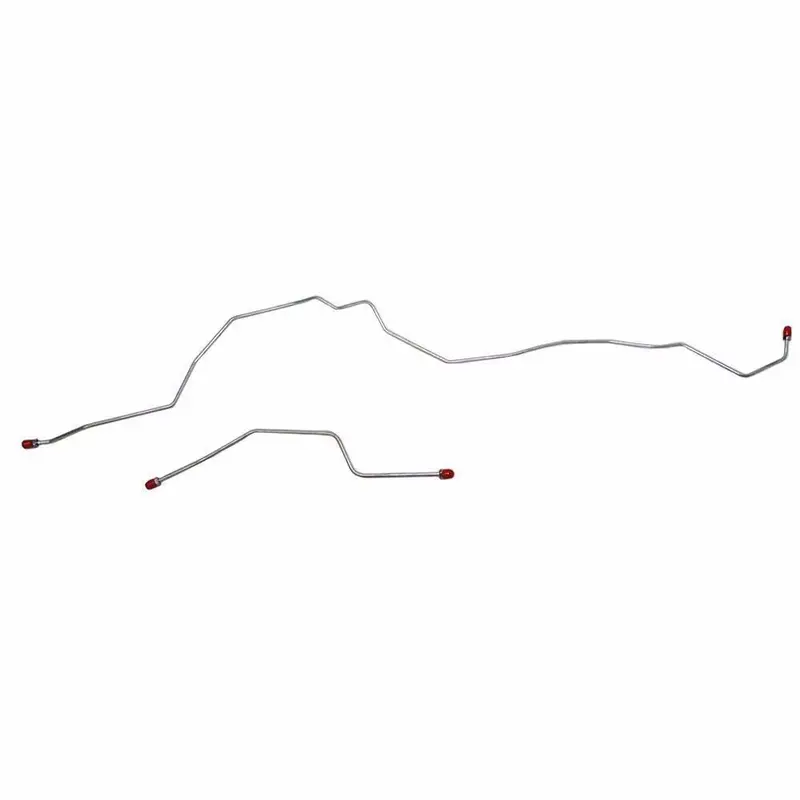Tra8041om- 80-81' Ford F-150 2Wd W/ 9'' Rear Axle, 2Pc Rear Axle Brake Lines; Steel 1