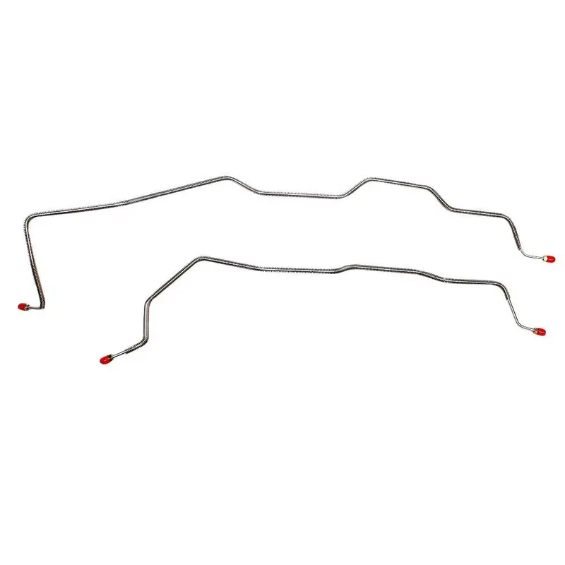 Tra8701om- 81-88 C/K3500, 89-91 R/V3500, No Anti-Lock Brakes, Dually, Rear Axle Housing Lines; Steel 1
