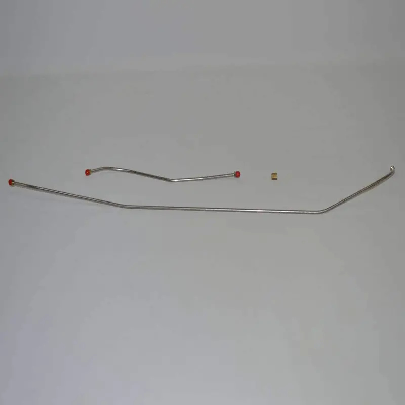 Vgl5500ss- 55' Corvette; 5/16'' 2Pc Tank To Pump Fuel Line W/ Union; Stainless 1