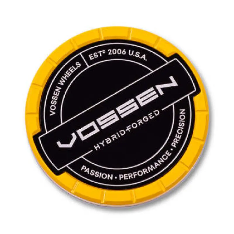 Vossen Billet Sport Cap 1.0 - Small - Hybrid Forged - Yellow 1