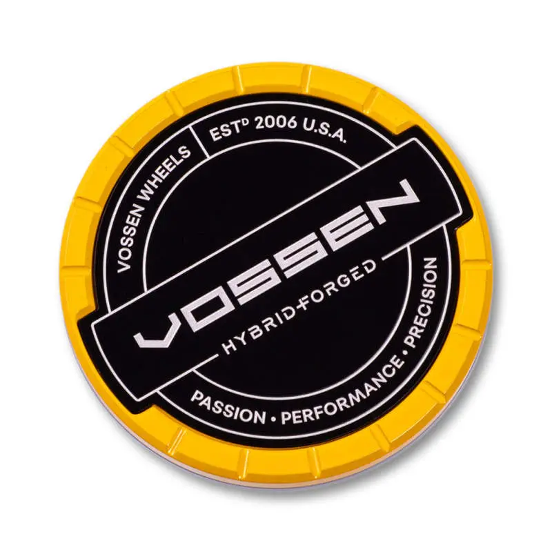Vossen Billet Sport Cap - Large - Hybrid Forged - Yellow 1