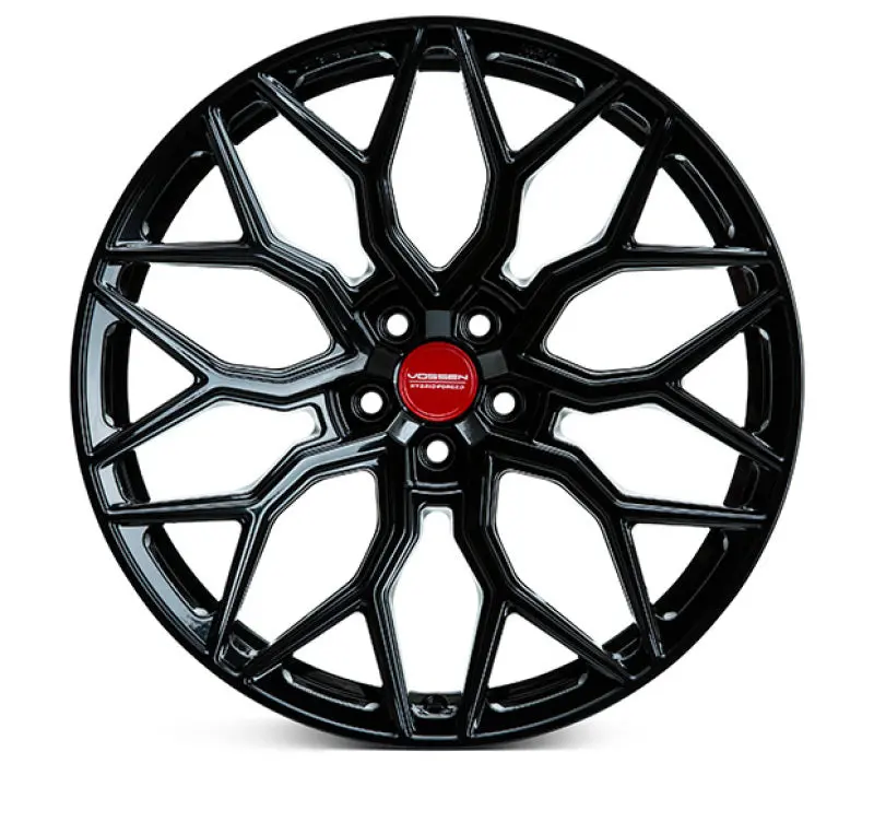 Vossen Hf-2 24X10 / 5X120 / Et32 / Deep Face / 72.56 - Gloss Black Wheel 1